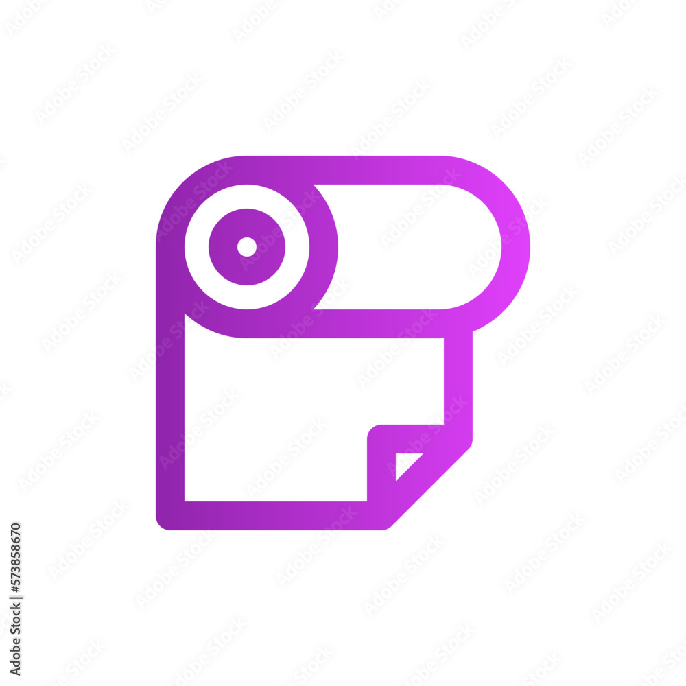 paper gradient icon paper gradient icon