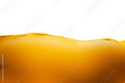 Appearance surface poured brownish yellow lubricant liquid for bubbles background can use cooking oil.