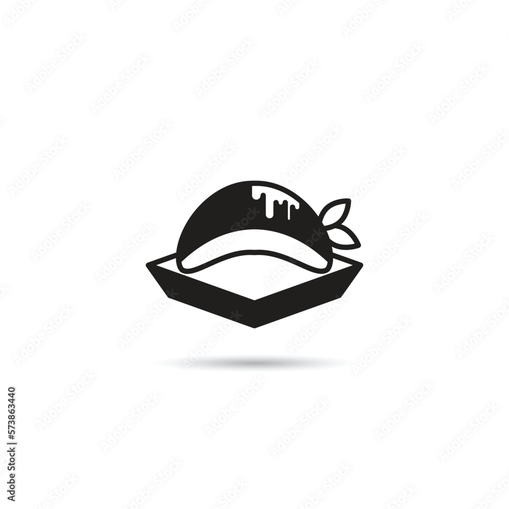 dessert and cake icon on white background dessert and cake icon on white background