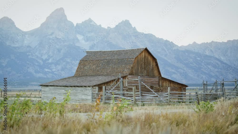 Old Barn In Autumn Grand Tetons Old Barn In Autumn Grand Tetons