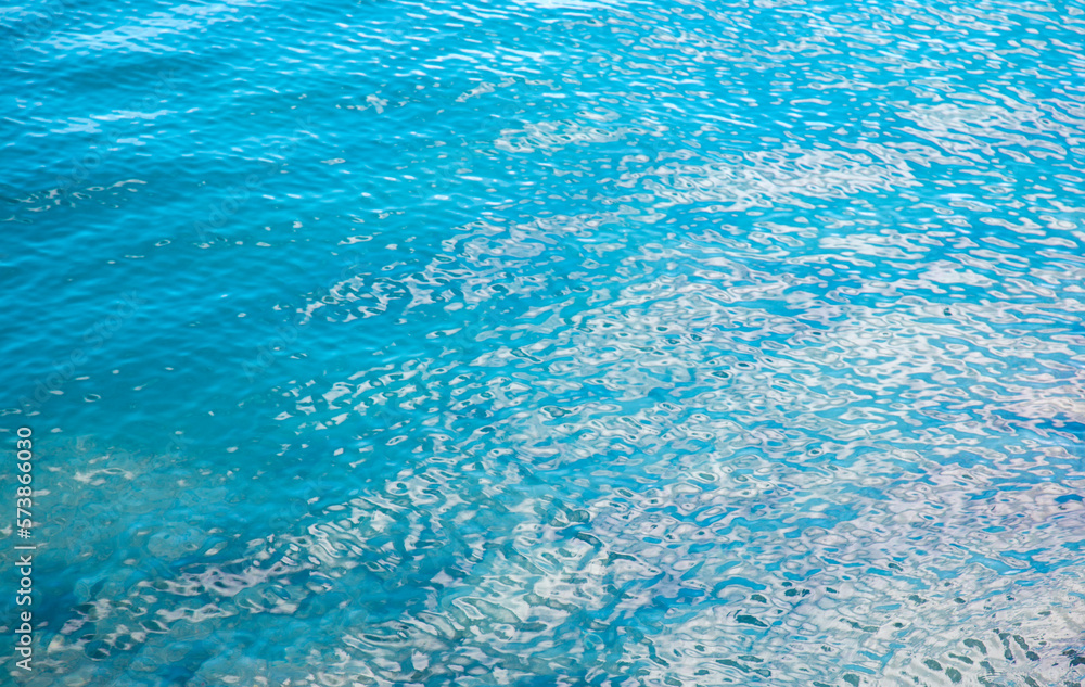 Reflection blue sea background isolated Reflection blue sea background isolated