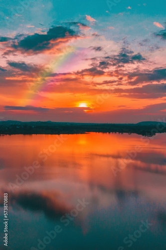 Sunset & Rainbow © Habila