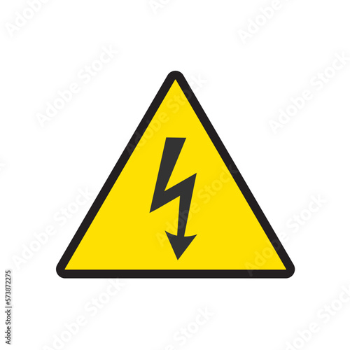 Ligthimg sign icon. Electrical symbol vector ilustration. Free Download Ligthimg sign icon. Electrical symbol vector ilustration. - GFXLoad