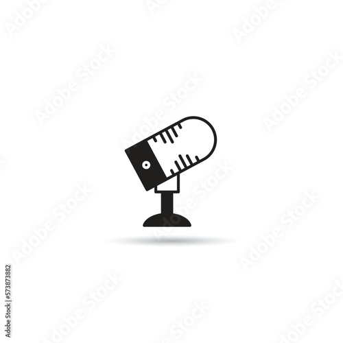 microphone icon vector illustration