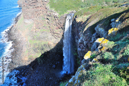 La cascata di Capo Nieddu