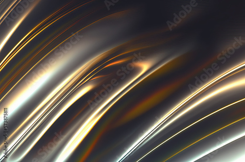 Abstract wave background. Generative AI.  