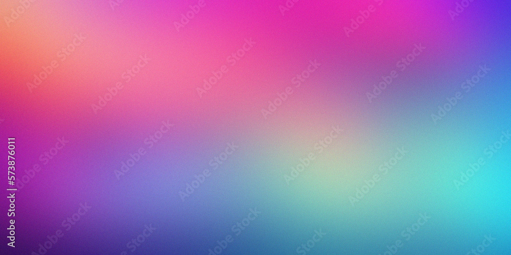 Abstract neon gradient with noise texture
