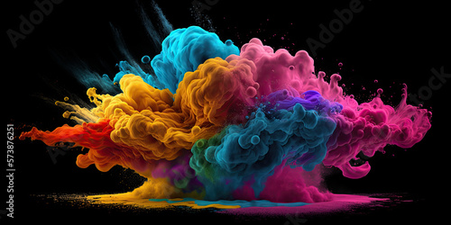 Papier peint Color Explosion