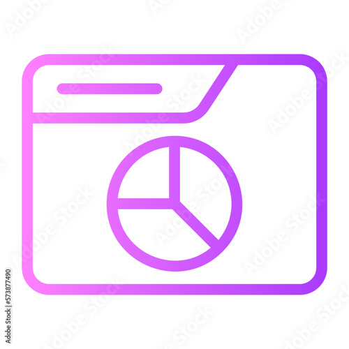 kpi gradient icon