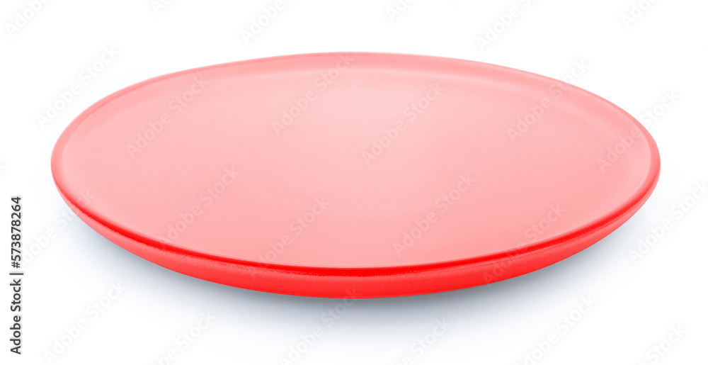 empty plate isolated on white background. empty plate isolated on white background.