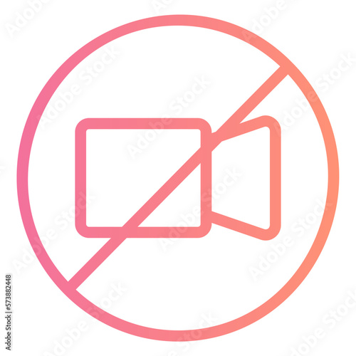 no recoding gradient icon