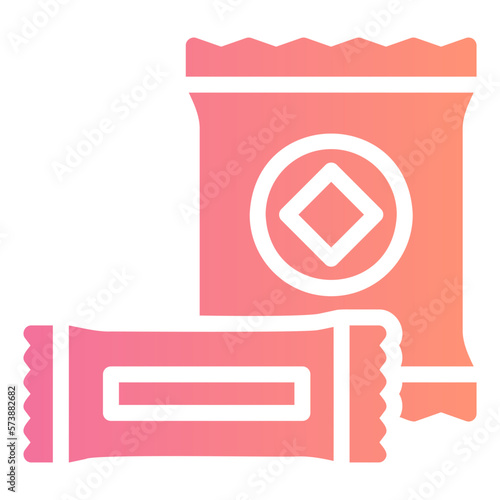 snack gradient icon