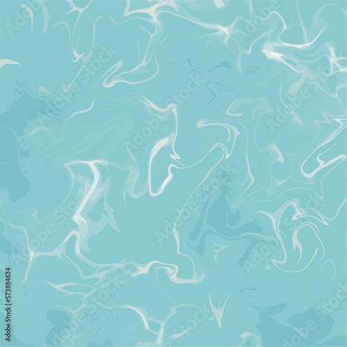 Blue Ocean Water Effect Marble Background Design