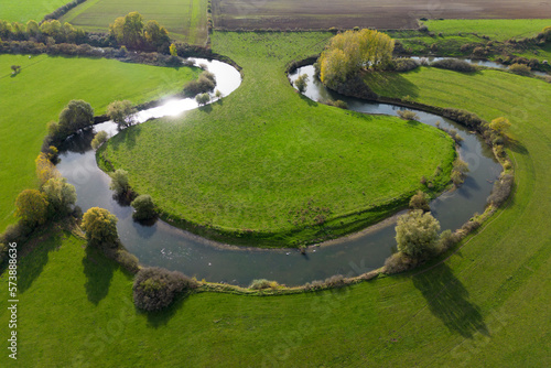 River landscape from above © Staffan Widstrand