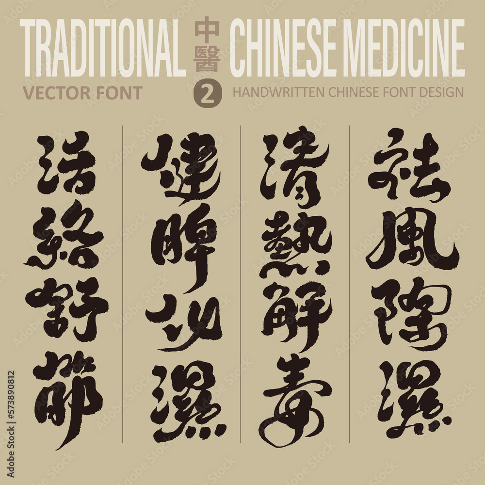 Medical In Calligraphy 中醫,Collection of traditional medical methods of traditional Chinese ...
