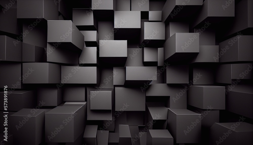 An abstract background of dark squares. An abstract background of dark squares.