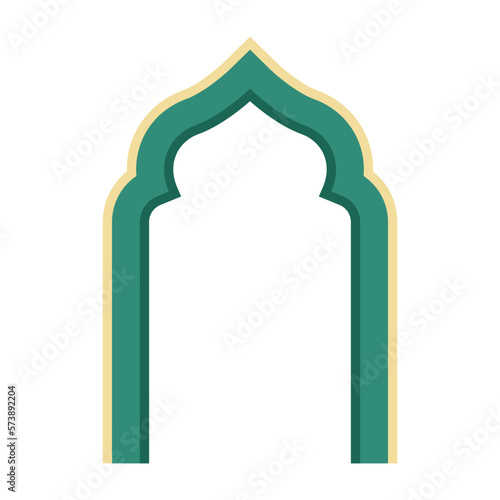 Free Download Islamic Frame Shape - GFXLoad