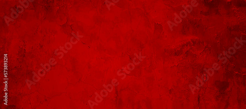 The texture of the old red foil. Background of old shiny surface. wall texture cement black red background abstract dark color design. 