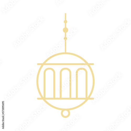 Lantern Vector Line © asbon studios