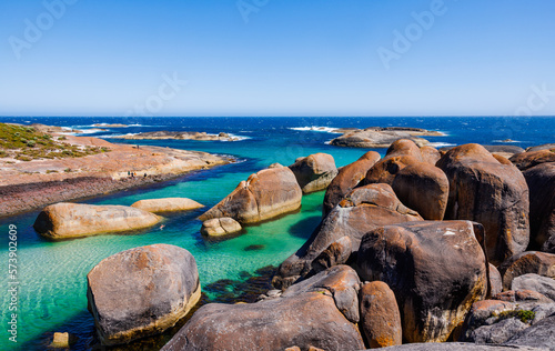 Swim around the Elephant Rocks near Denmark in Western Australia