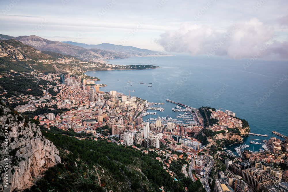 Monaco views, The vista from Tête de Chien, 