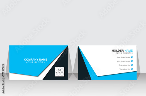 Modern or attractive business card design.