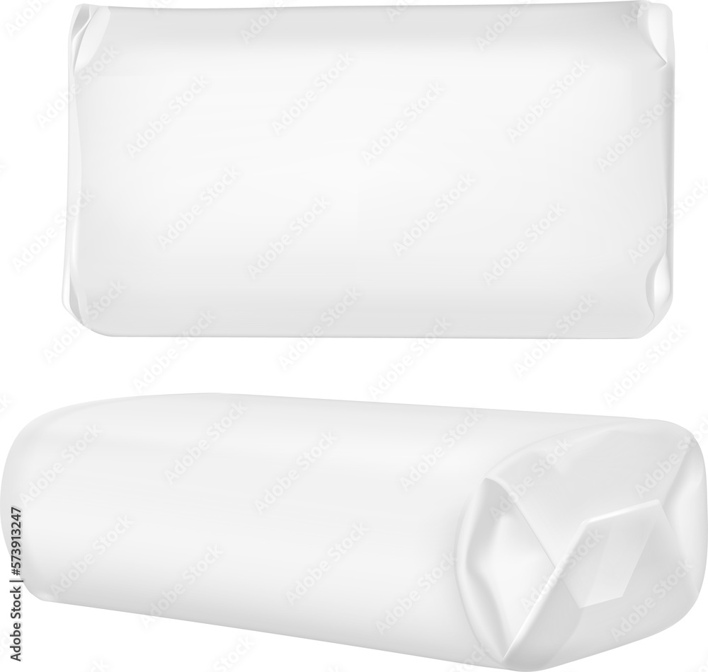 White soap and food packaging. PNG on transparent background White soap and food packaging. PNG on transparent background