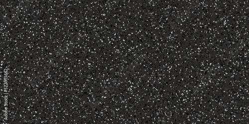 Terrazzo floor seamless pattern. Texture of classic italian style, Beautiful black and gray terrazzo stone texture background. surface of terrazzo floor texture abstract background.