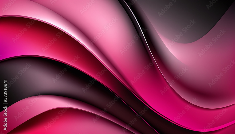 Pink and black , abstract wallpaper, gradients, Generative AI Pink and black , abstract wallpaper, gradients, Generative AI