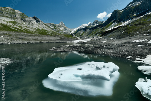 Erfrischung am Glattalpsee photo