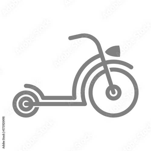 Electric scooter icon design