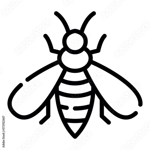 A�bee�of a type that collects nectar and pollen, produces wax and�honey 