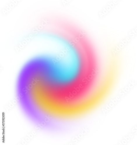 Abstract Gradient Blur Shape photo