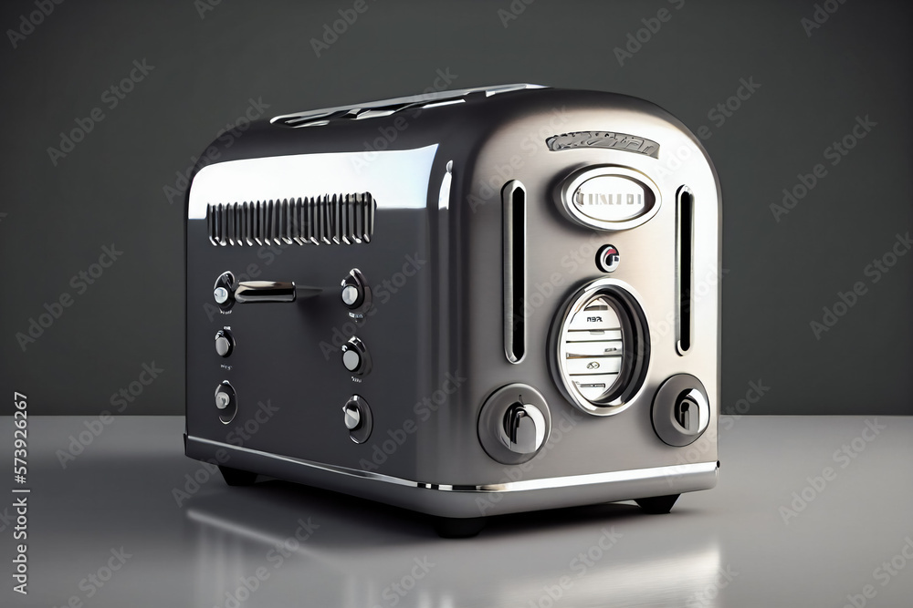 Modern Design Toaster. Generative AI Modern Design Toaster. Generative AI
