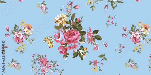Digital And Textile Design Pattern