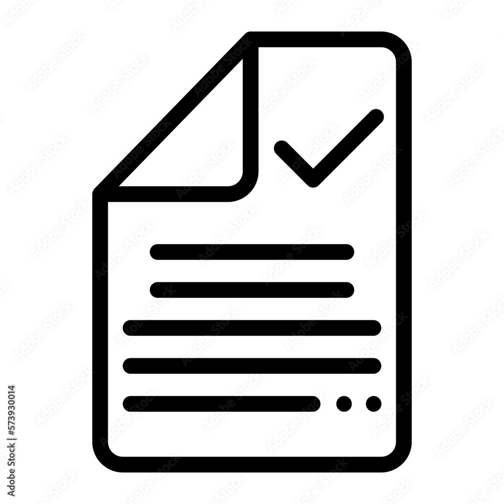 Fototapeta premium contract icon