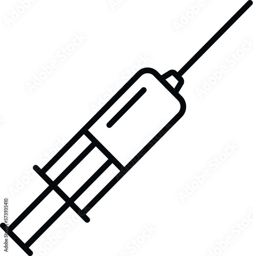 Vitamin D injection icon outline vector. Food nutrition. Skin diet