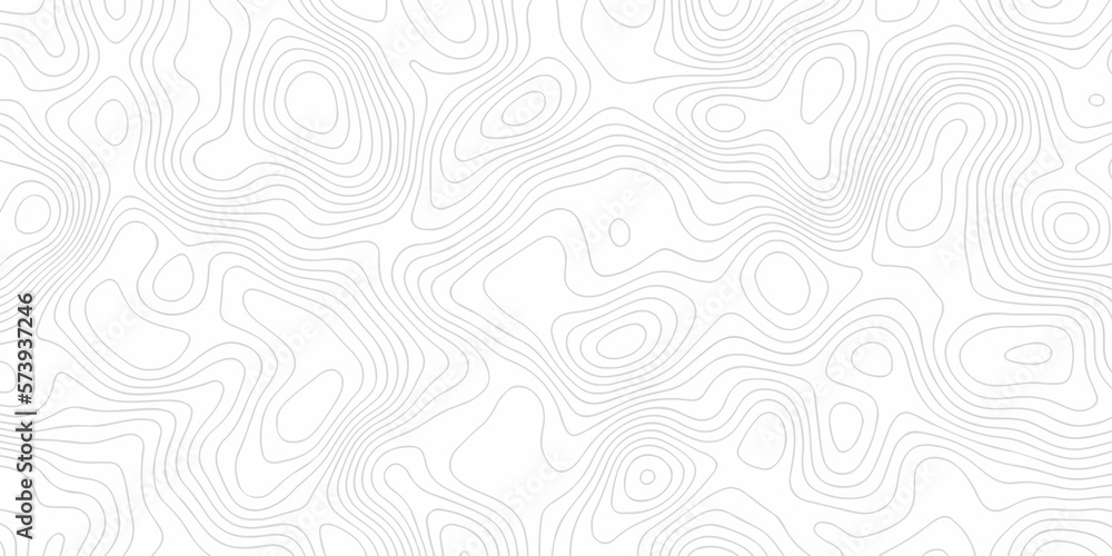 Topographic map. Geographic mountain relief. Abstract lines background. Contour maps. Vector illustration, Topo contour map on white background, Topographic contour lines vector map seamless pattern.