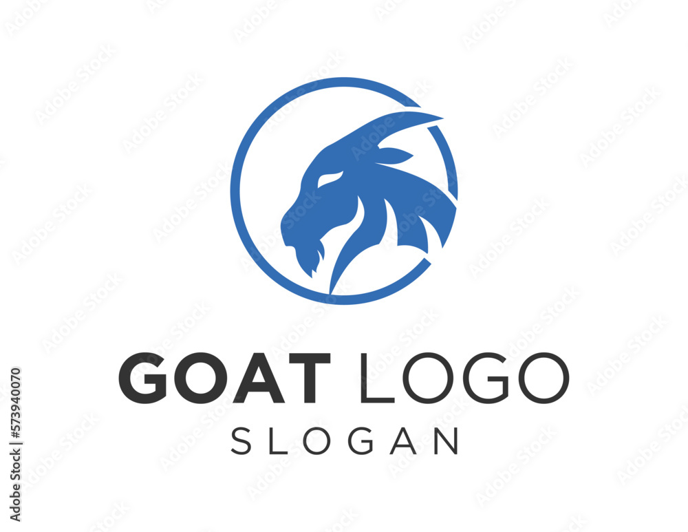 Logo design about Goat on a white background. created using the CorelDraw application. Logo design about Goat on a white background. created using the CorelDraw application.