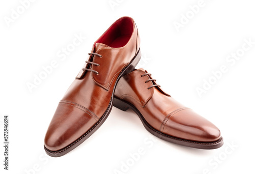 Classic brown mens leather shoes © Brian Jackson