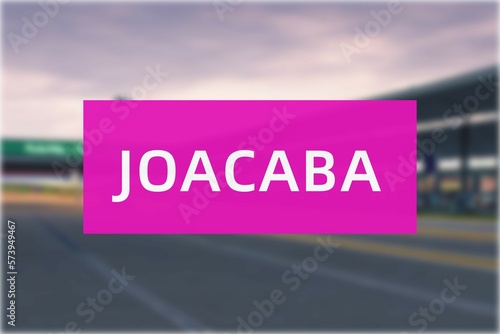 Airport of the city of Joacaba photo