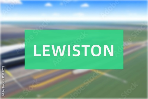 Airport of the city of Lewiston photo