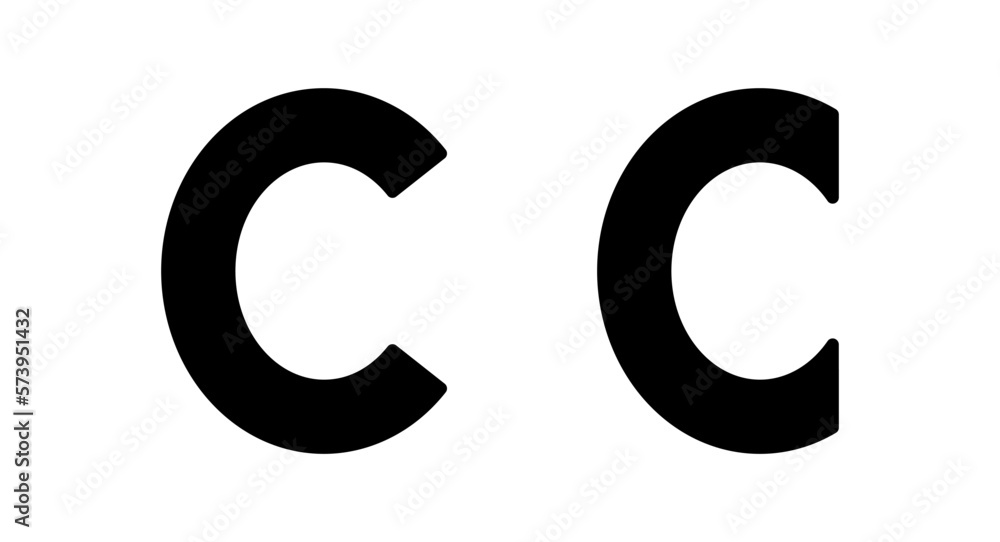 Copyright icon vector illustration. copyright sign and symbol Copyright icon vector illustration. copyright sign and symbol