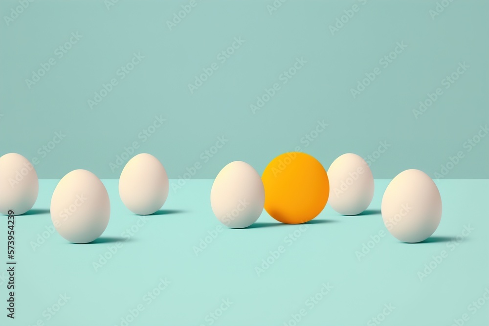 Modern Minimalist Easter Eggs Background Modern Minimalist Easter Eggs Background