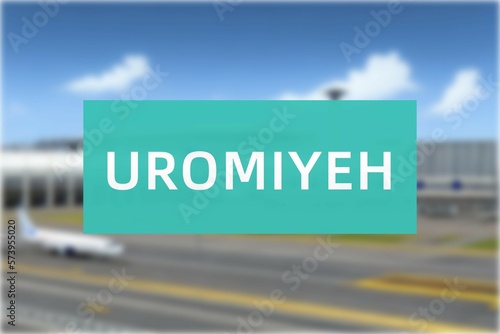 Airport of the city of Uromiyeh photo