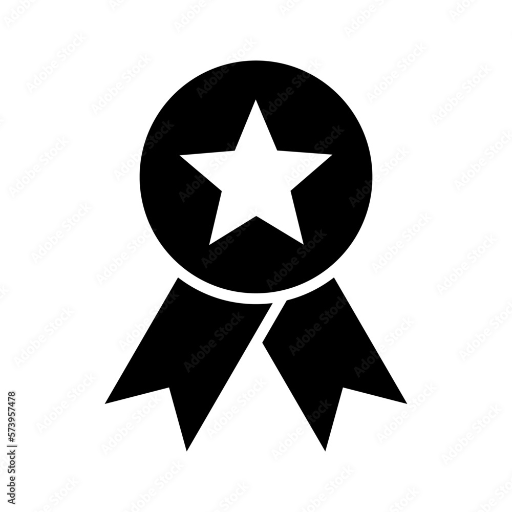 medal icon vector logo template, winning icon medal icon vector logo template, winning icon
