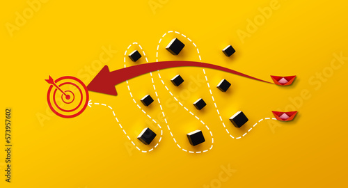 the road to achieving one's goal a shortcut and a way back