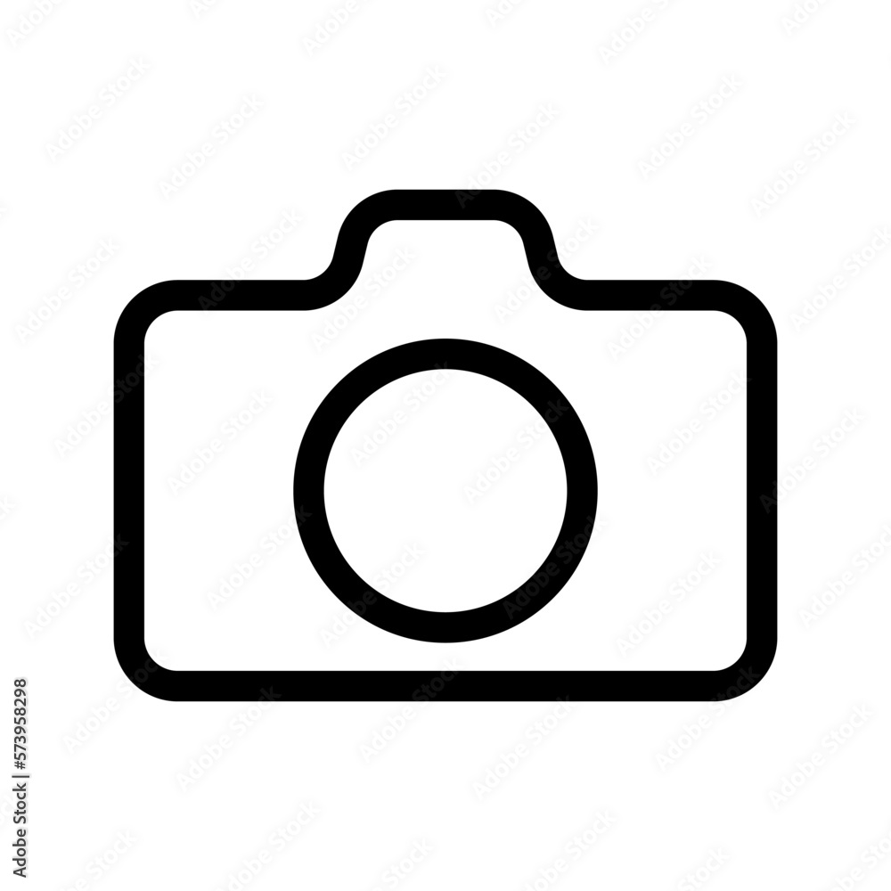 camera icon, photo camera in trendy flat design camera icon, photo camera in trendy flat design
