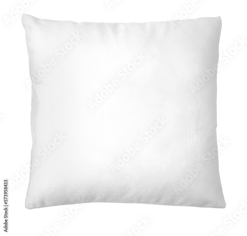 An empty white pillow photo