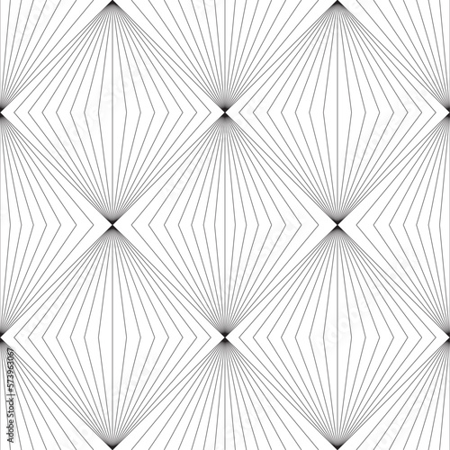 Vector seamless models. Modern stylish texture. Composition from regularly repeating geometrical element. Monochrome, simple. Vector illustrations.